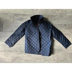 Girls George uniform light weight jacket blue size medium 7-8